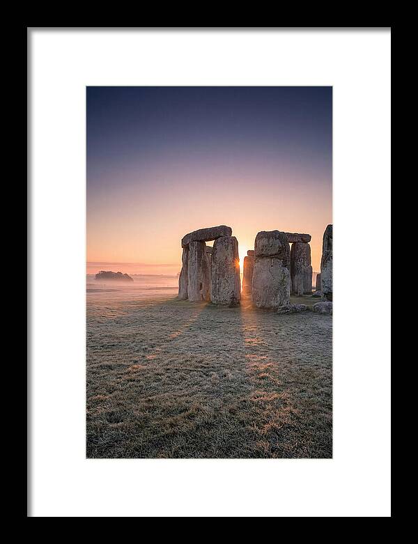 Mystical Dawn At Stonehenge