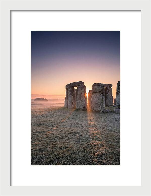 Mystical Dawn At Stonehenge