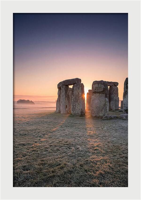 Mystical Dawn At Stonehenge