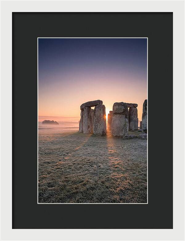 Mystical Dawn At Stonehenge