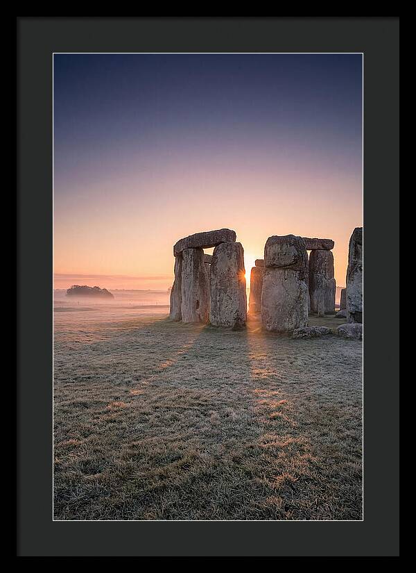 Mystical Dawn At Stonehenge