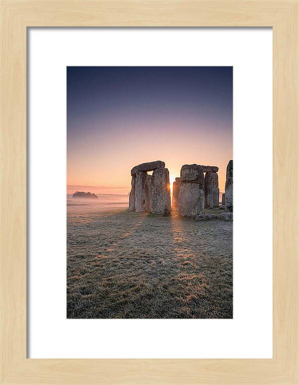 Mystical Dawn At Stonehenge