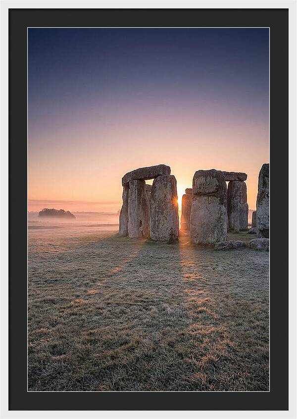Mystical Dawn At Stonehenge