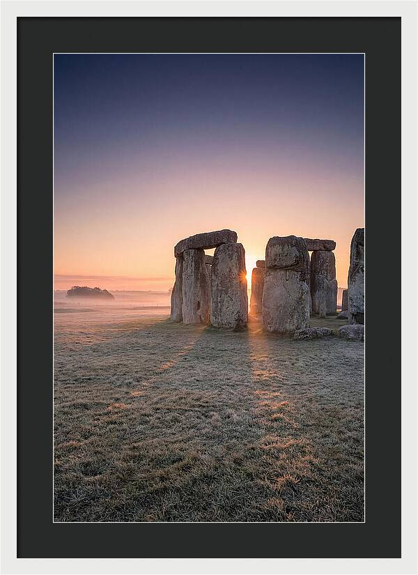 Mystical Dawn At Stonehenge