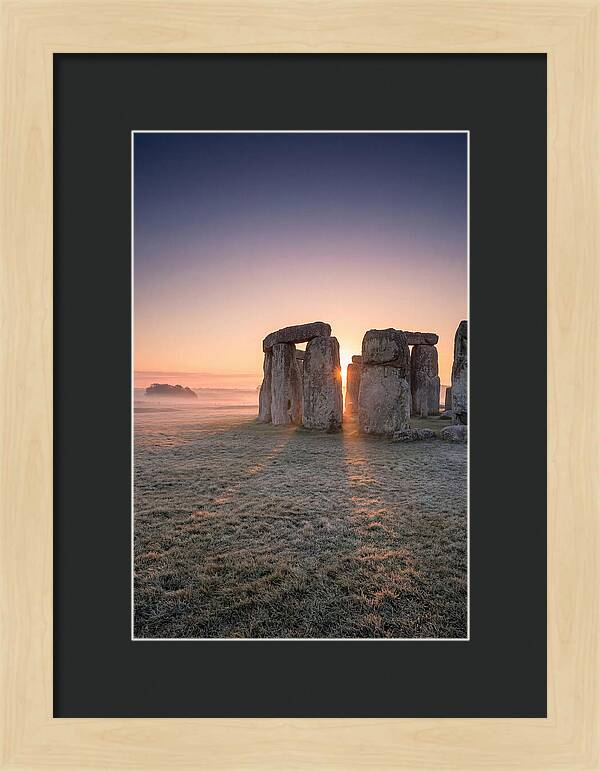 Mystical Dawn At Stonehenge