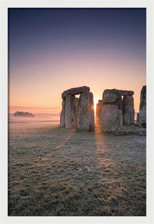 Mystical Dawn At Stonehenge