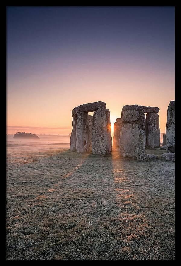 Mystical Dawn At Stonehenge