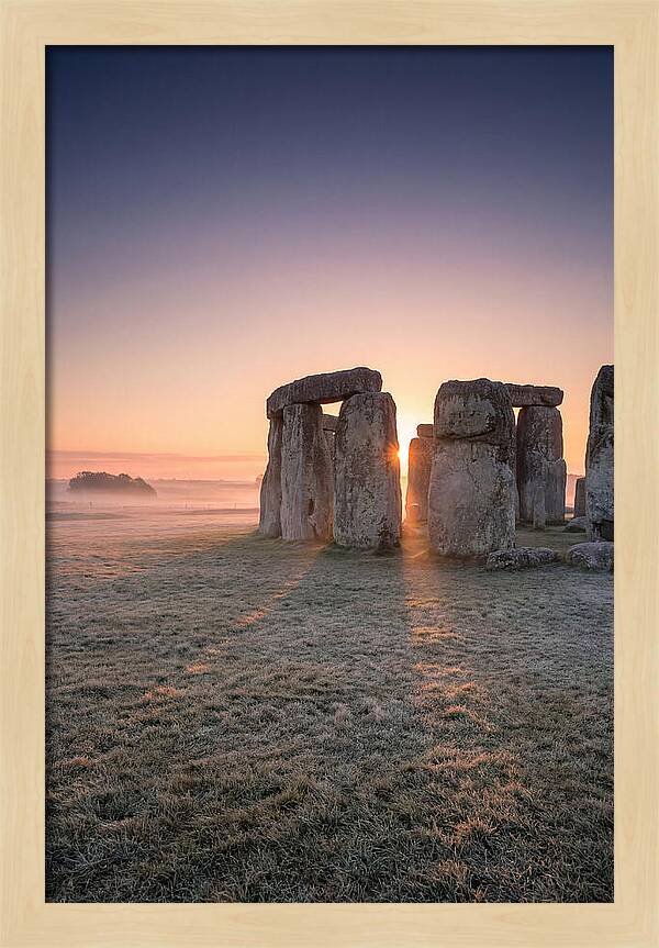 Mystical Dawn At Stonehenge