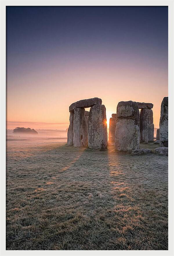 Mystical Dawn At Stonehenge