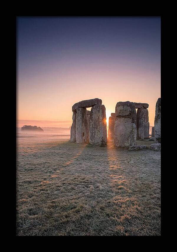Mystical Dawn At Stonehenge
