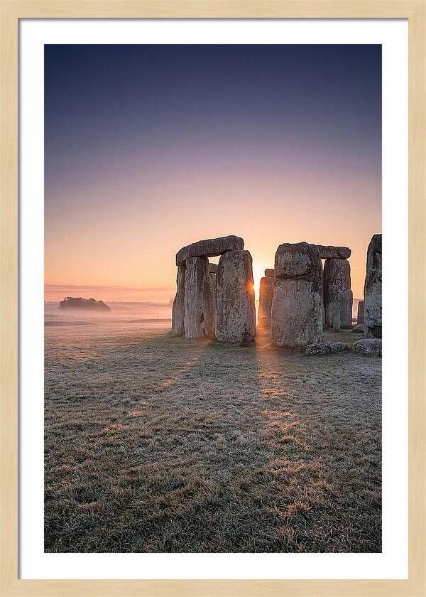 Mystical Dawn At Stonehenge