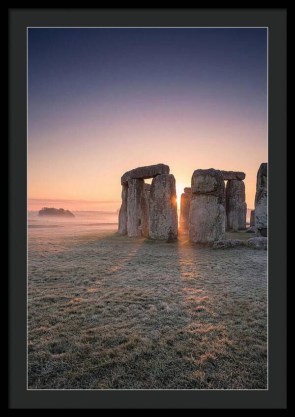 Mystical Dawn At Stonehenge