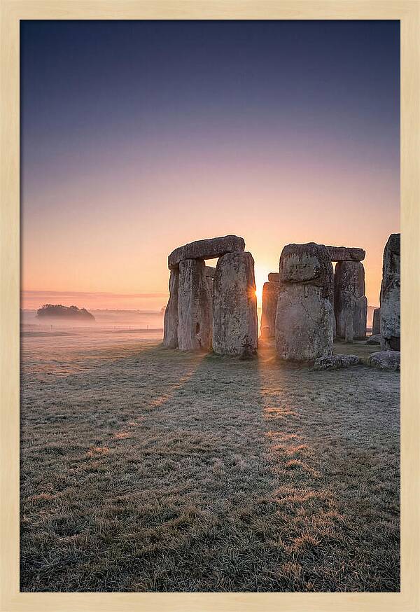 Mystical Dawn At Stonehenge