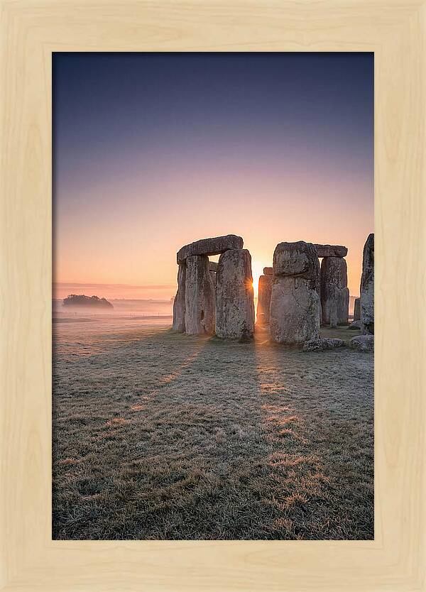 Mystical Dawn At Stonehenge
