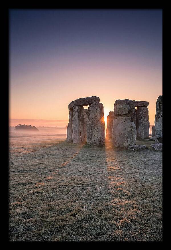 Mystical Dawn At Stonehenge