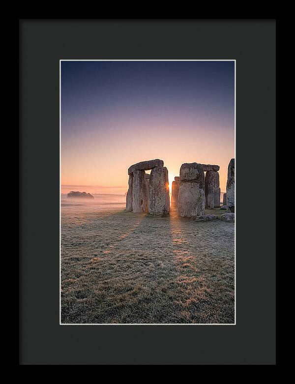 Mystical Dawn At Stonehenge