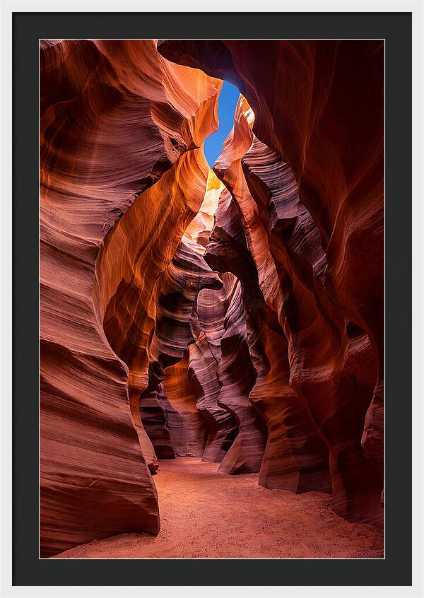 Mystical Depths Of Antelope Canyon
