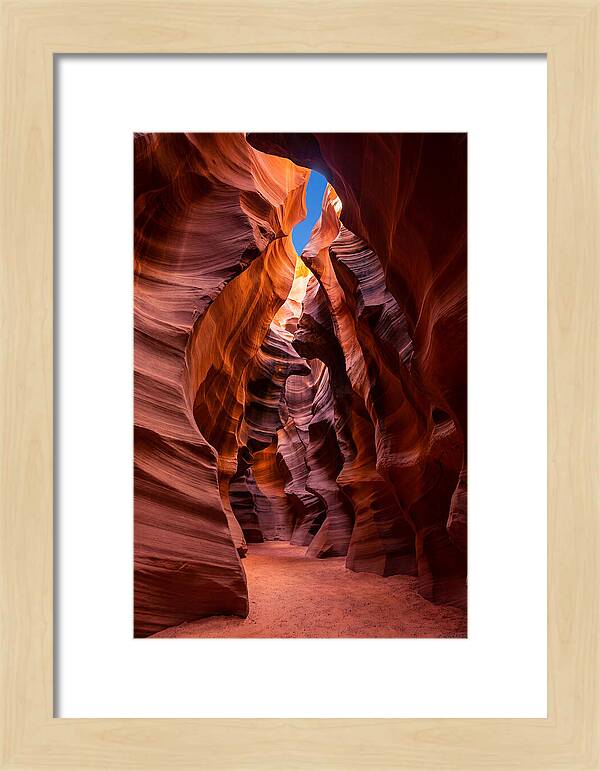 Mystical Depths Of Antelope Canyon