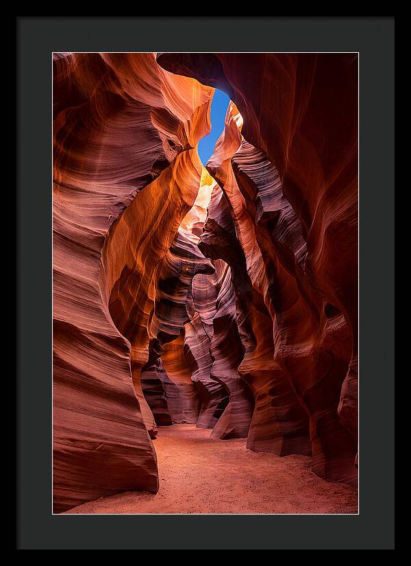 Mystical Depths Of Antelope Canyon