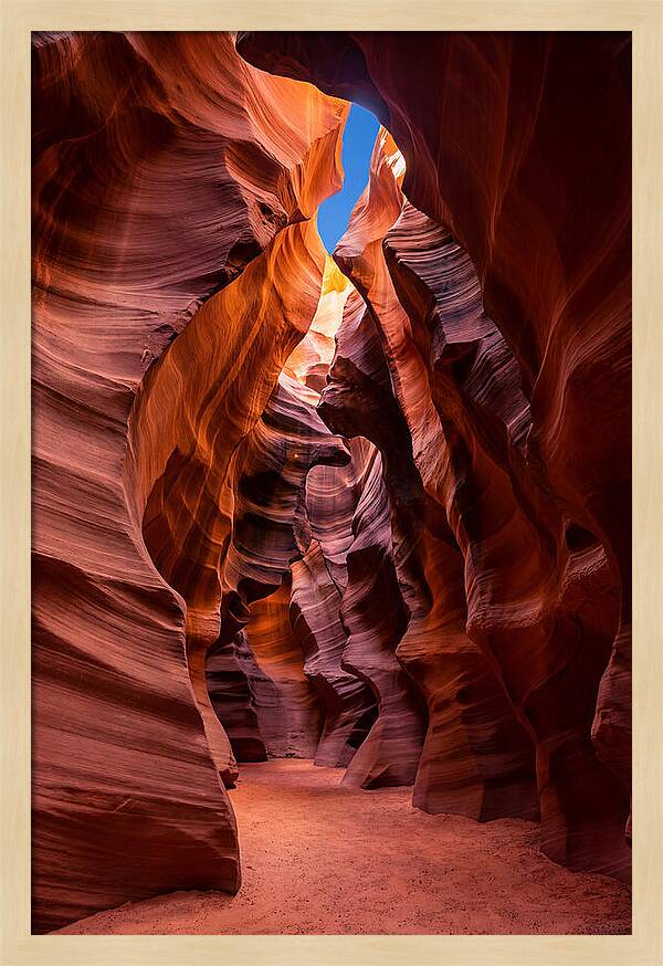 Mystical Depths Of Antelope Canyon