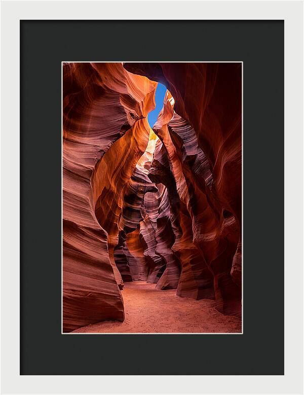 Mystical Depths Of Antelope Canyon