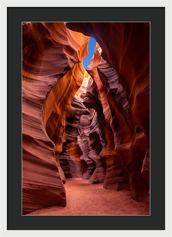 Mystical Depths Of Antelope Canyon