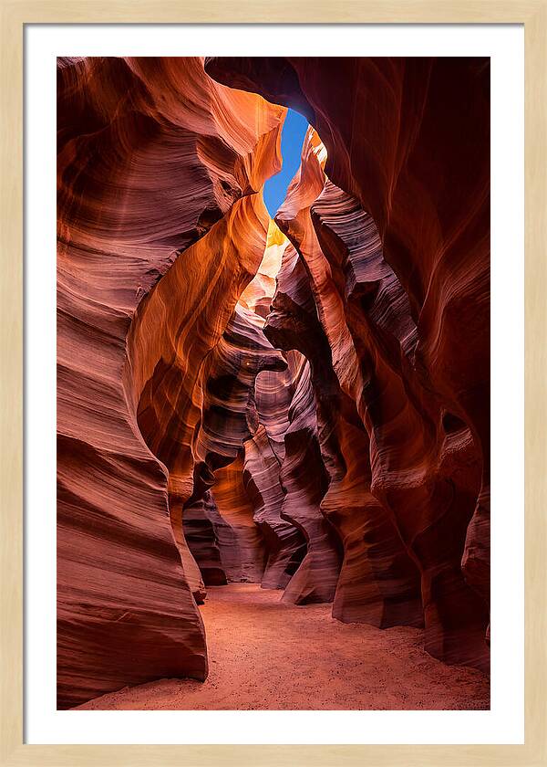 Mystical Depths Of Antelope Canyon
