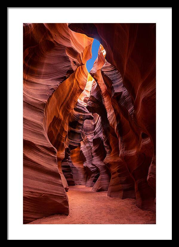 Mystical Depths Of Antelope Canyon