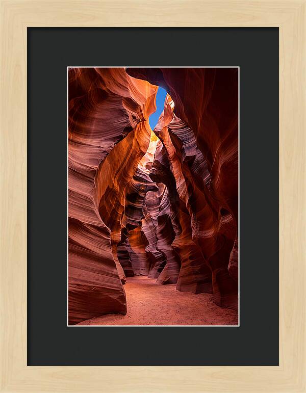 Mystical Depths Of Antelope Canyon