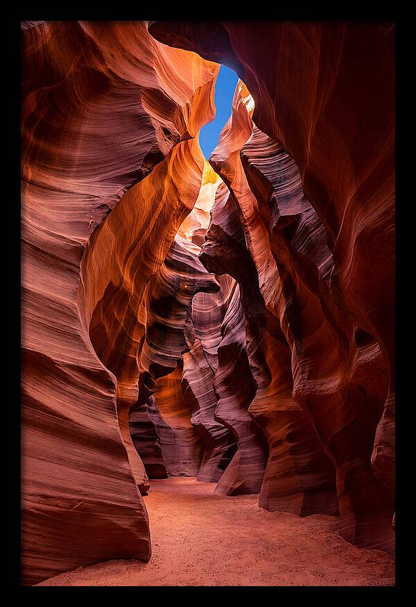 Mystical Depths Of Antelope Canyon