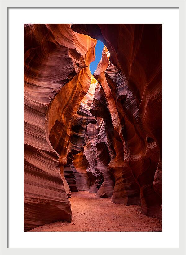 Mystical Depths Of Antelope Canyon