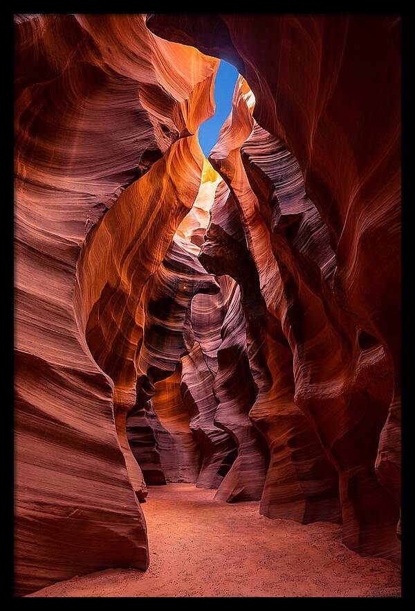 Mystical Depths Of Antelope Canyon