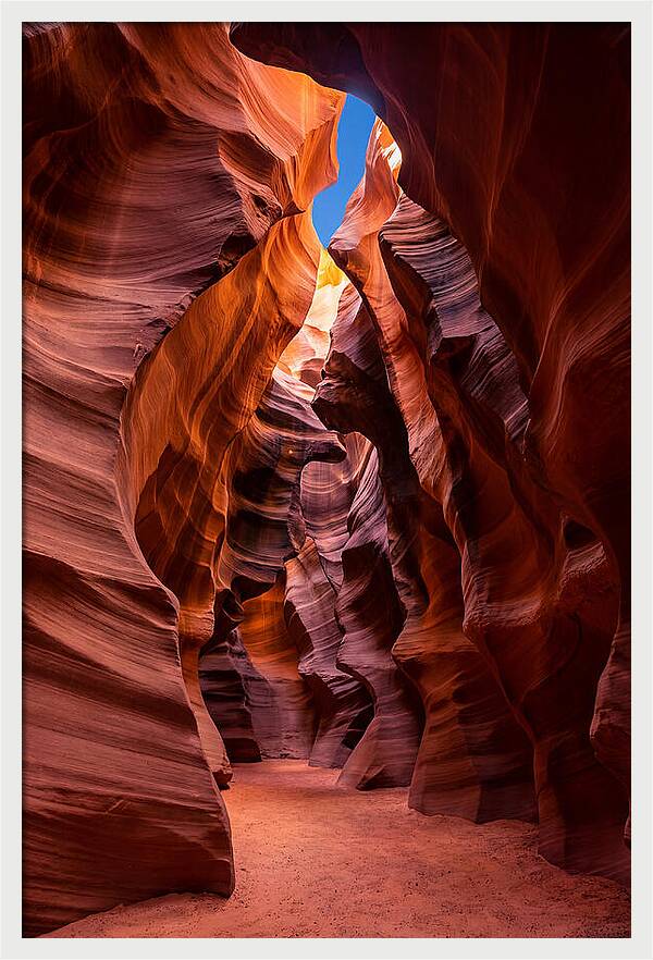Mystical Depths Of Antelope Canyon