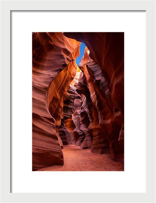 Mystical Depths Of Antelope Canyon
