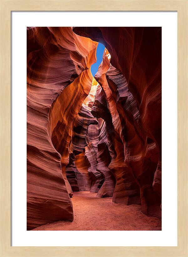 Mystical Depths Of Antelope Canyon