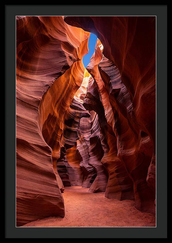 Mystical Depths Of Antelope Canyon
