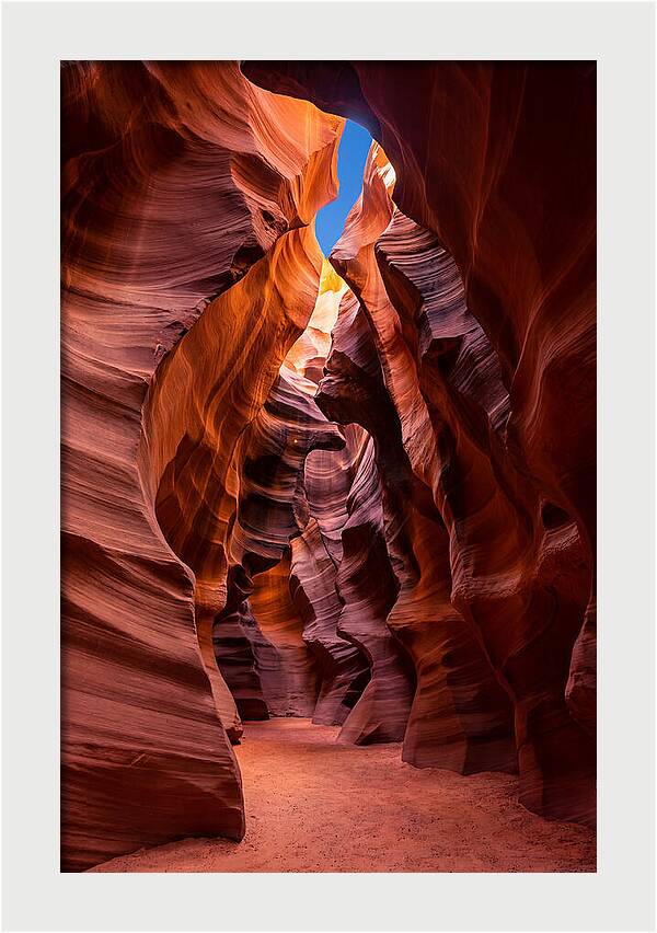 Mystical Depths Of Antelope Canyon