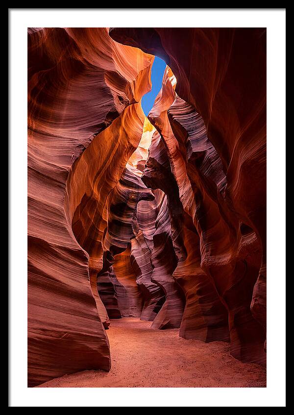 Mystical Depths Of Antelope Canyon