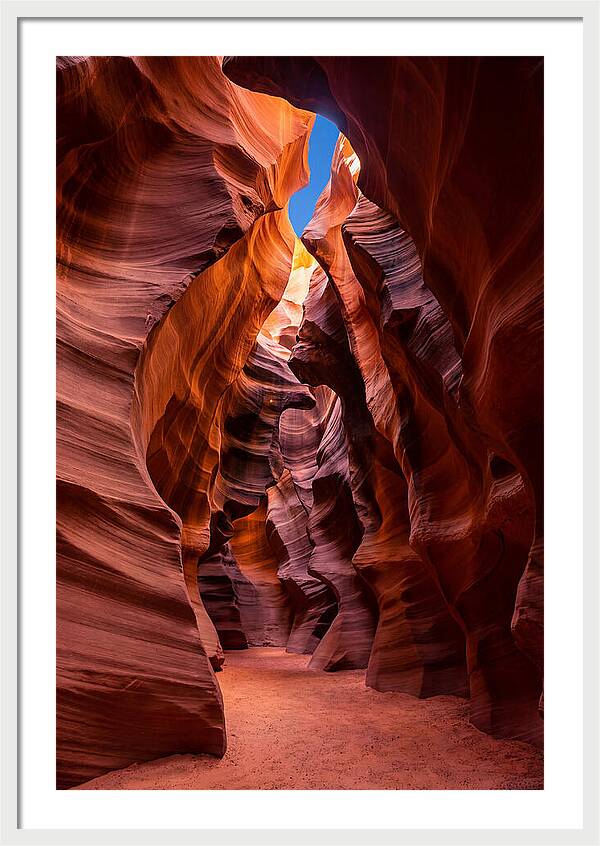 Mystical Depths Of Antelope Canyon