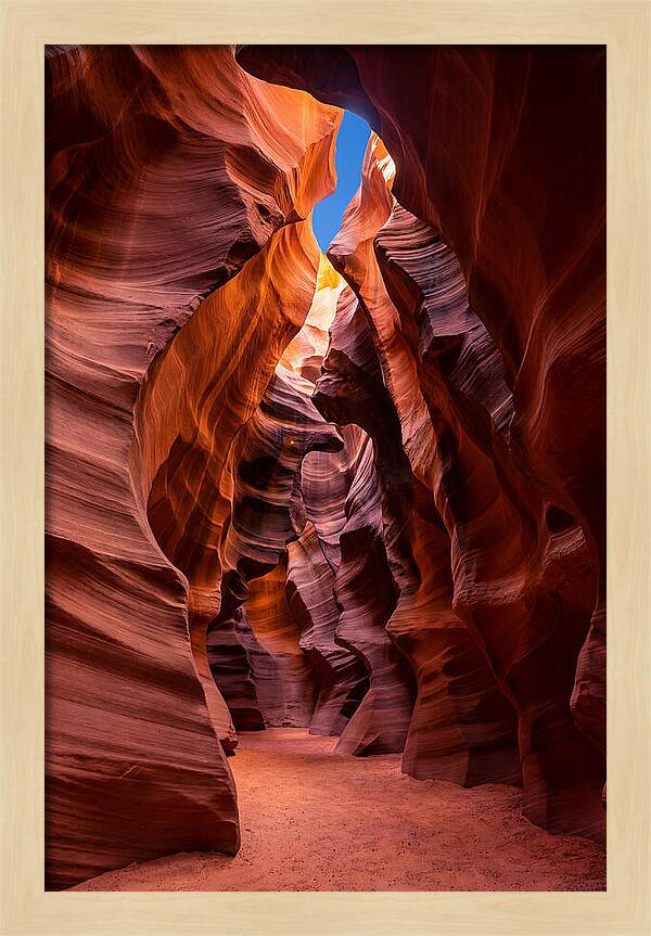 Mystical Depths Of Antelope Canyon