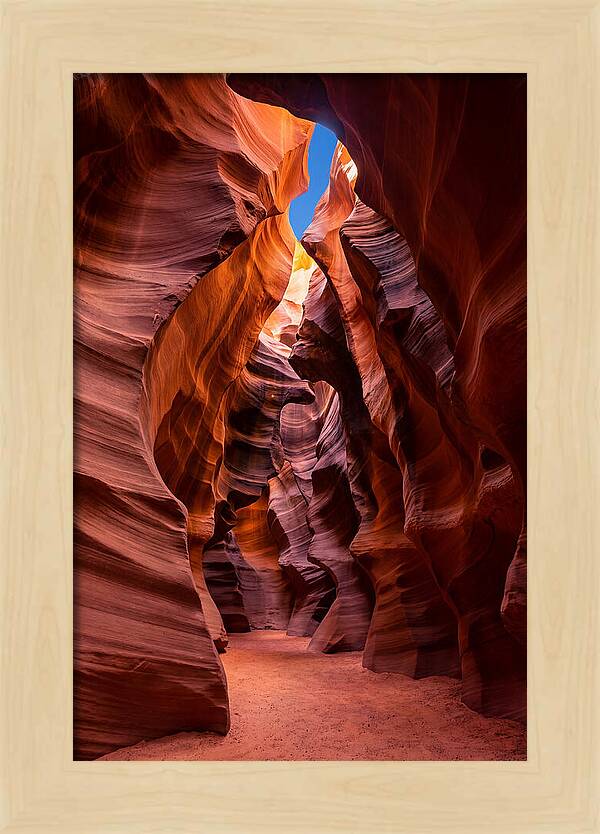 Mystical Depths Of Antelope Canyon