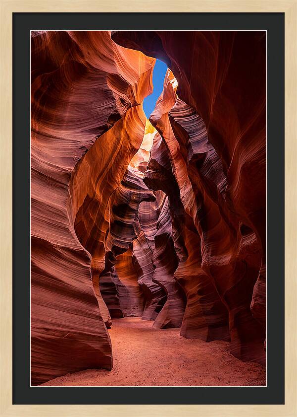 Mystical Depths Of Antelope Canyon