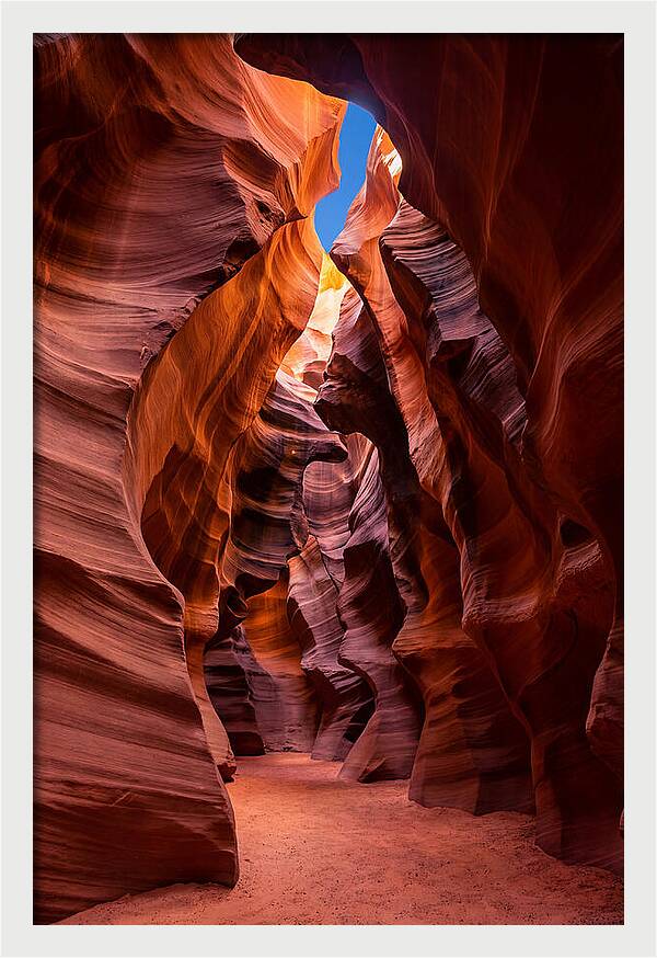 Mystical Depths Of Antelope Canyon