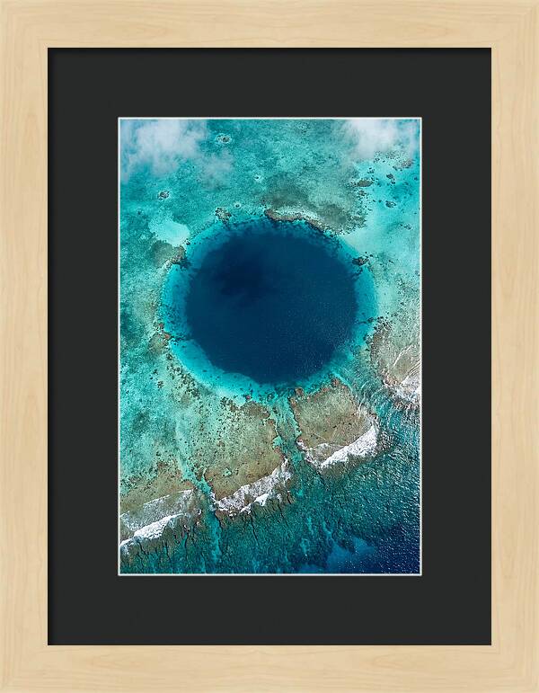 Mystical Depths Of The Blue Hole