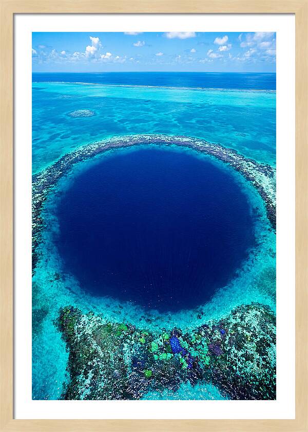 Mystical Depths Of The Blue Hole