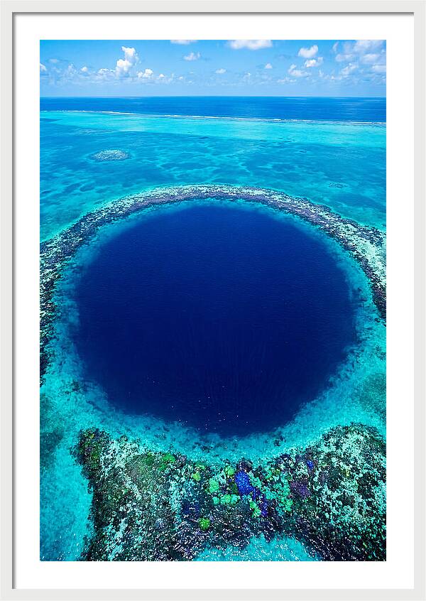 Mystical Depths Of The Blue Hole