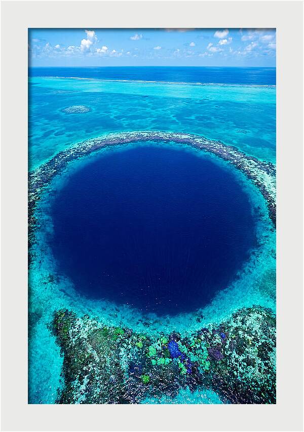 Mystical Depths Of The Blue Hole
