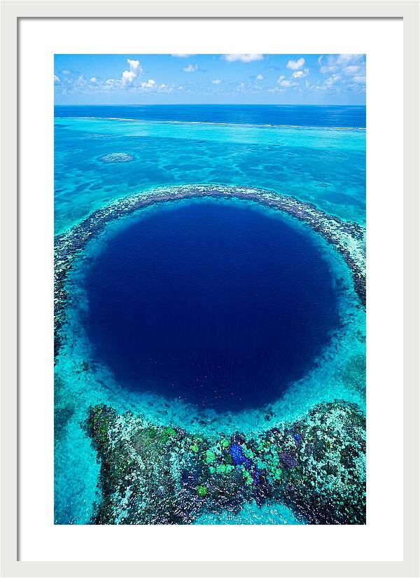 Mystical Depths Of The Blue Hole