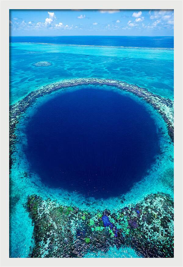 Mystical Depths Of The Blue Hole