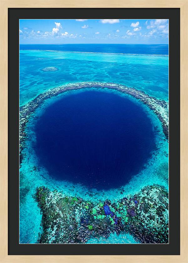 Mystical Depths Of The Blue Hole